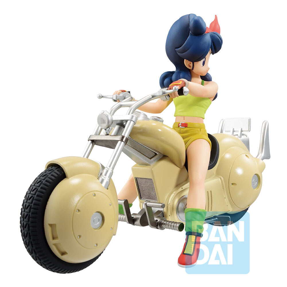 Vue arrière de la figurine Lunch Dragon Ball Z Ichibansho mettant en valeur les détails du costume