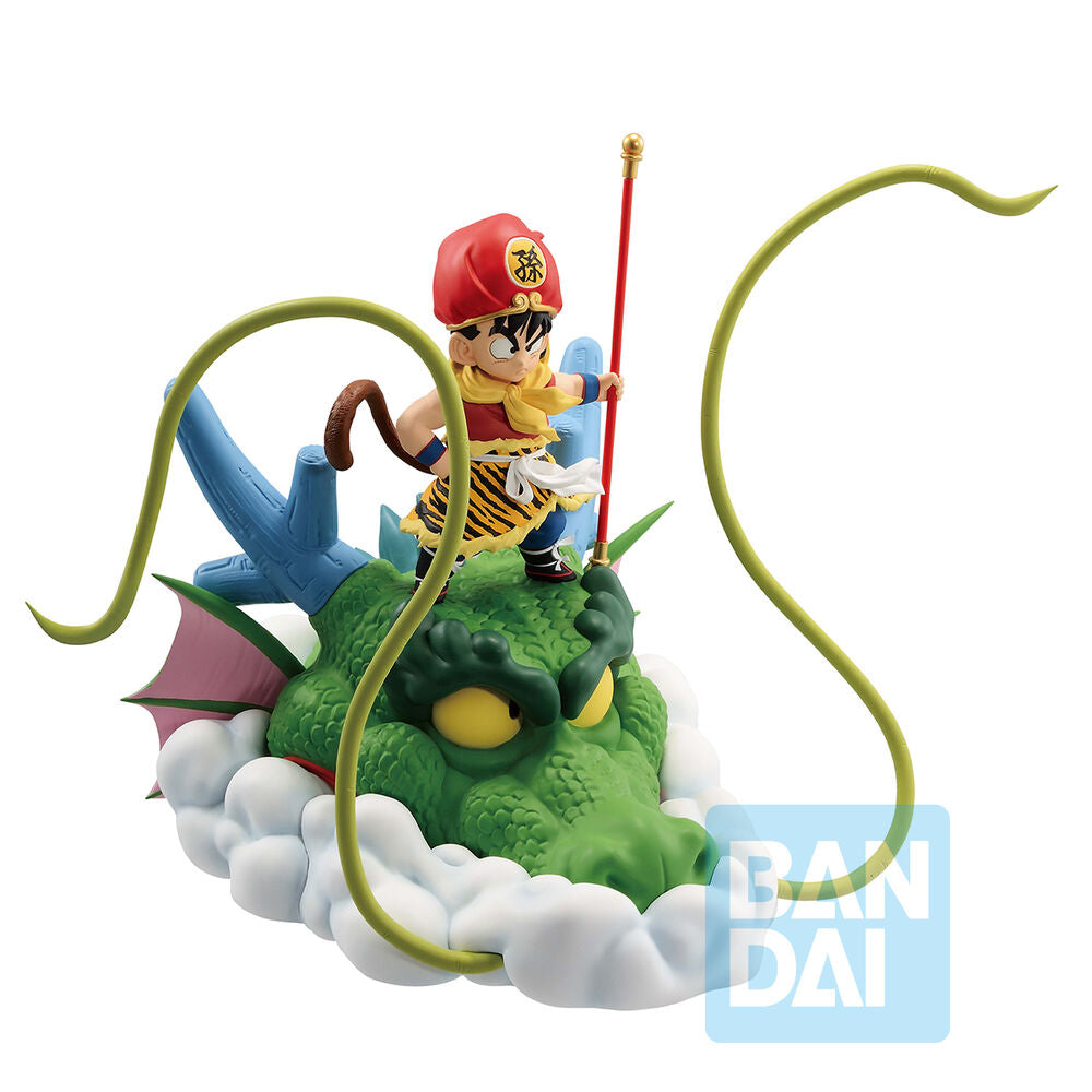Profil gauche de la figurine Son Gohan Enfant Dragon Ball Snap BANPRESTO 18cm