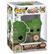 Figurine Funko POP Groot en costume de Captain America mesurant 9 cm, vue de face avec détails colorés