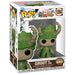 Figurine Funko POP Marvel Groot déguisé en Loki, en vinyle, hauteur 9 cm, présentée dans sa boîte cadeau