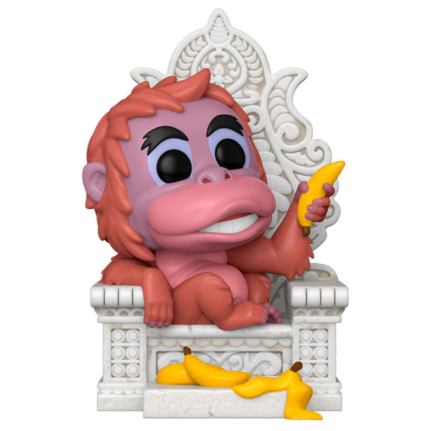 Vue latérale de la figurine POP Deluxe King Louie FUNKO montrant les détails soignés et la finition brillante