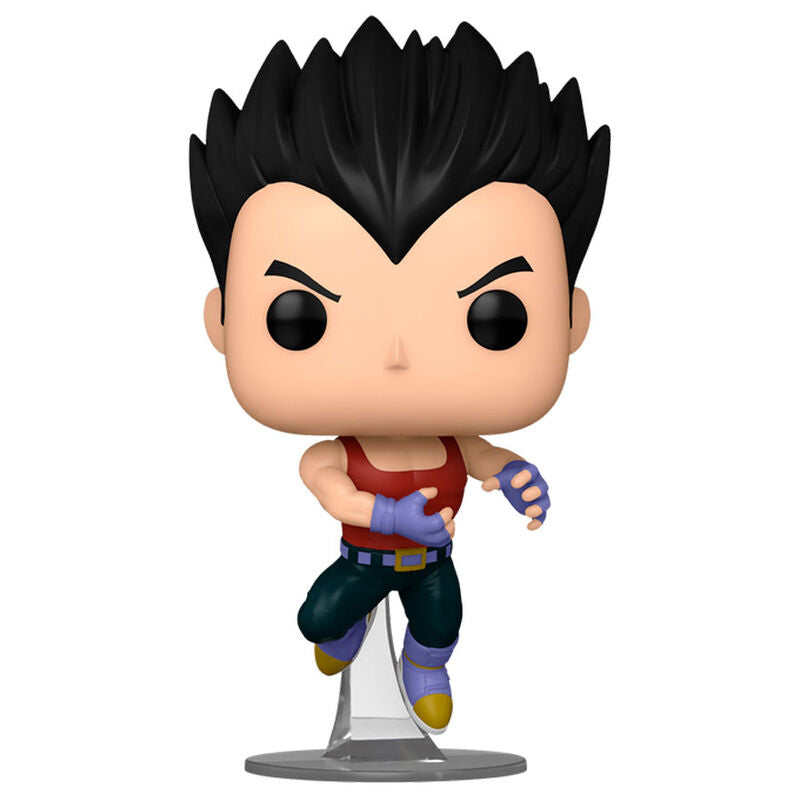 Vue latérale de la figurine Funko POP Vegeta Dragon Ball GT, mettant en valeur son design fidèle et sa boîte collector.