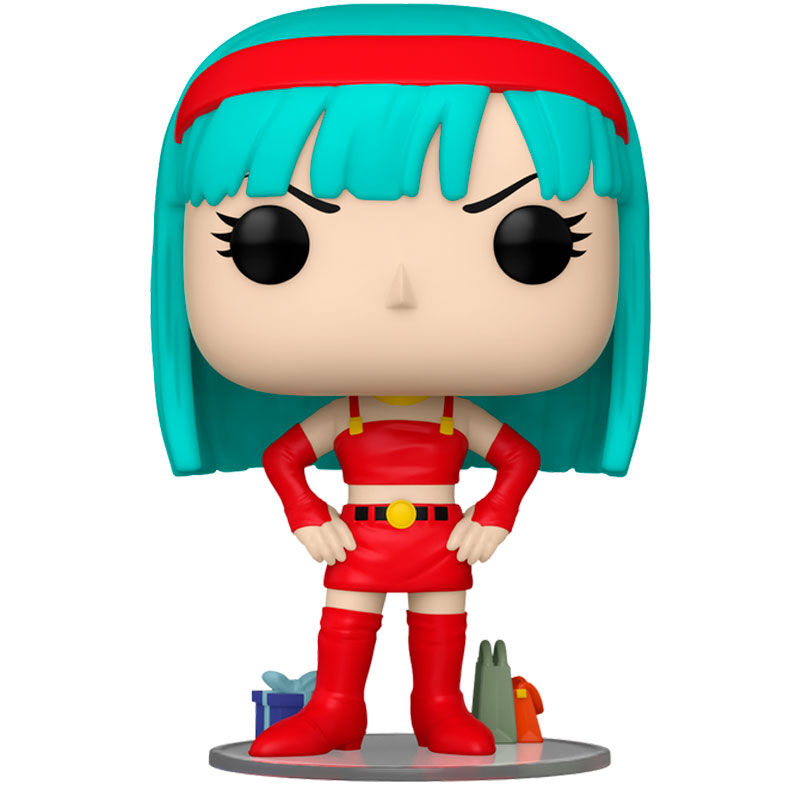 Figurine Funko POP Bulla de Dragon Ball GT en vinyle de 9 cm avec boîte cadeau visible