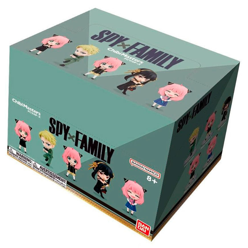 Figurine Spy x Family Chibimaster de 9cm vue de face avec détails précis