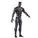 Vue rapprochée de la tête articulée de la figurine Black Panther Marvel Avengers par Hasbro