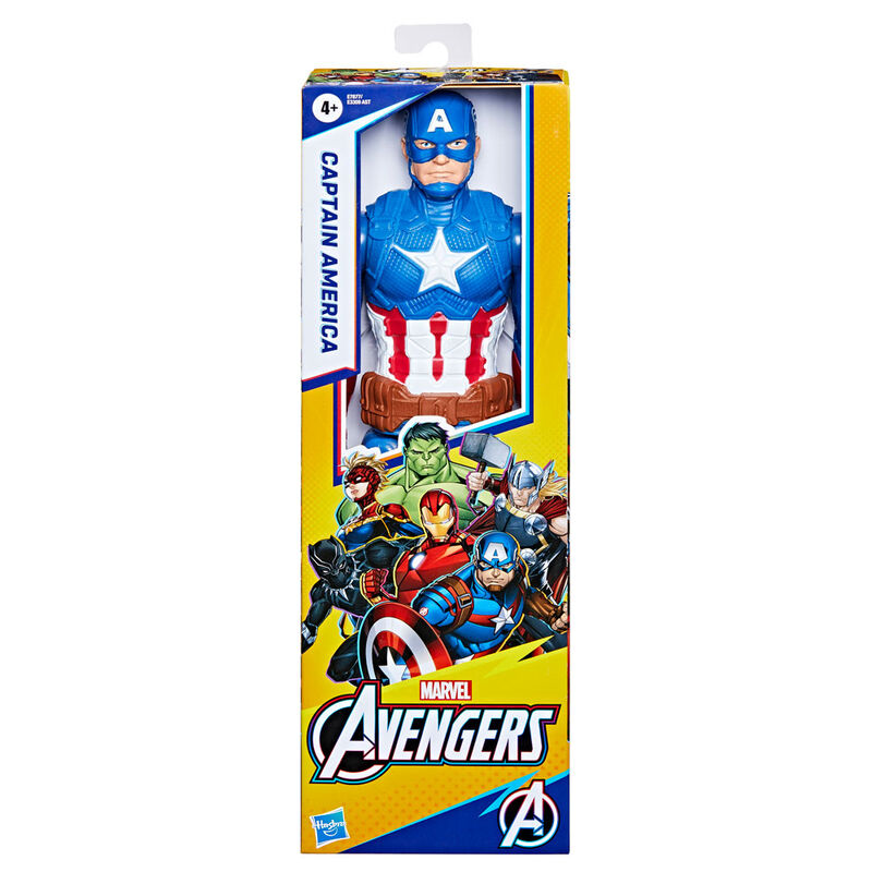 Image montrant les articulations flexibles de la figurine Captain America Marvel Avengers