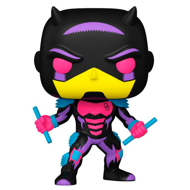 Figurine Funko POP Daredevil Exclusive de 9 cm en vinyle avec détails précis sur le costume rouge