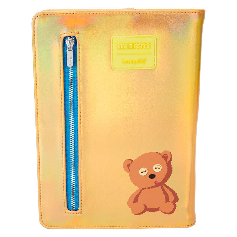 Vue de face du journal Minions Bob avec illustration colorée et effets irisés sur la couverture