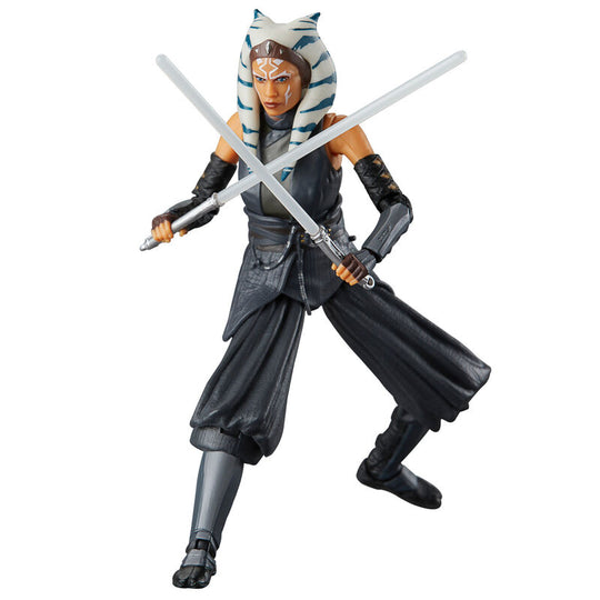 Détail du visage et des vêtements de la figurine HASBRO Ahsoka Tano Black Series