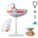 Gros plan sur les accessoires inclus avec la figurine Grogu HASBRO Black Series