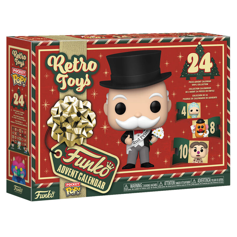 Calendrier de l'Avent Funko Disney Hasbro 2024 avec 24 portes à ouvrir pour découvrir des figurines exclusives
