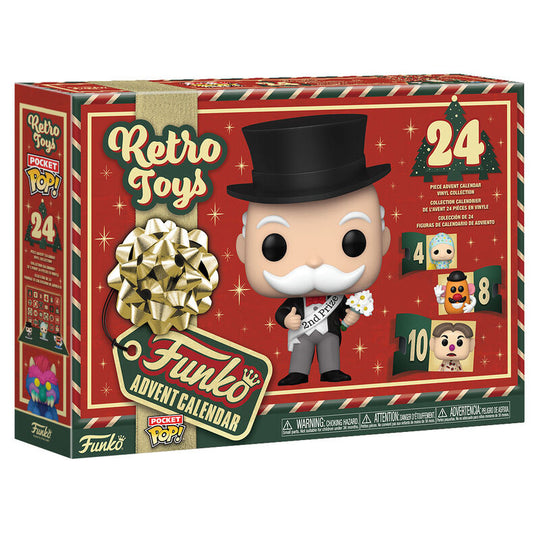 Calendrier de l'Avent Funko Disney Hasbro 2024 avec 24 portes à ouvrir pour découvrir des figurines exclusives