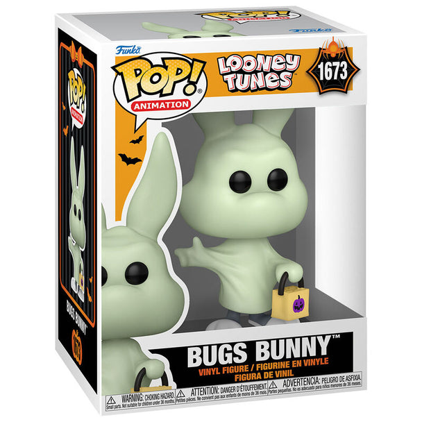Figurine Funko POP Bugs Bunny Looney Tunes en vinyle de 9 cm dans sa boîte cadeau officielle