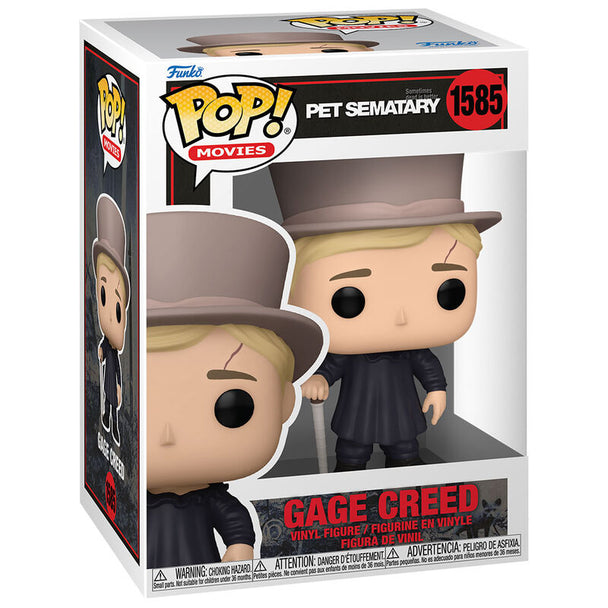 Figurine Funko POP Gage Creed de Pet Sematary en vinyle de 9 cm avec détails précis et couleurs vives
