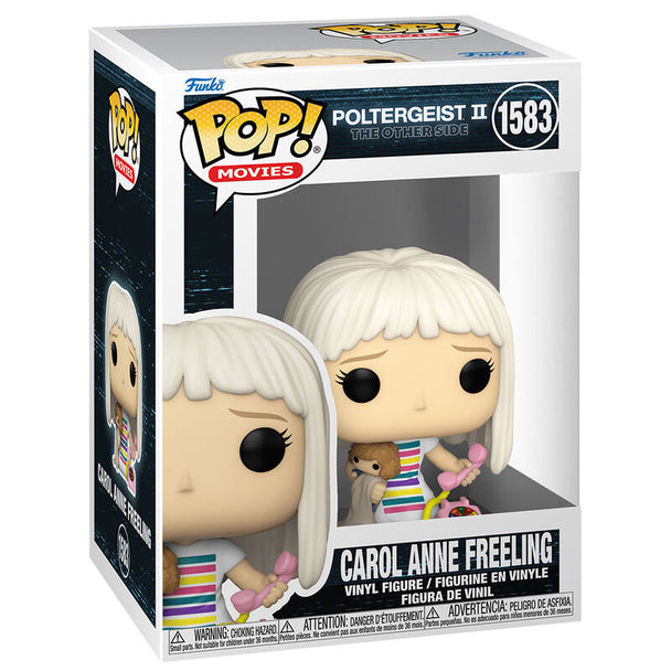 Figurine Funko POP de Carol Anne Freeling de Poltergeist II en vinyle de 9 cm dans sa boîte cadeau