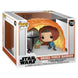 Figurine POP Grogu avec barrière de force de la série The Mandalorian vue de face, édition FUNKO