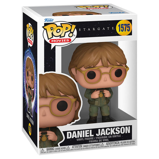 Figurine Funko POP Daniel Jackson de Stargate en vinyle de 9 cm dans sa boîte cadeau officielle