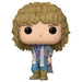 Vue rapprochée de la figurine Funko POP Jon Bon Jovi 1980 montrant les détails du visage et du costume