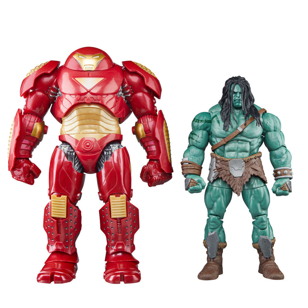 Photo illustrant la taille réelle de la figurine Hulkbuster Marvel 15 cm à côté d’un objet courant