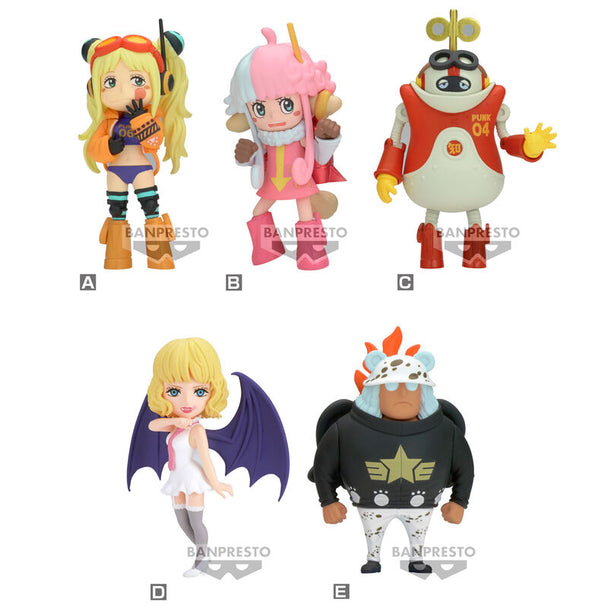 Figurine One Piece Egghead 5 de 7 cm vue de face, détails précis et couleurs vives
