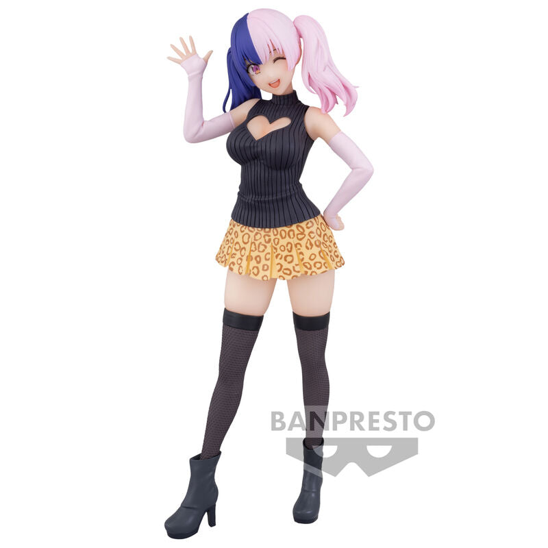 Vue de face de la figurine Nagomi 22cm Glitter & Glamorous avec détails scintillants