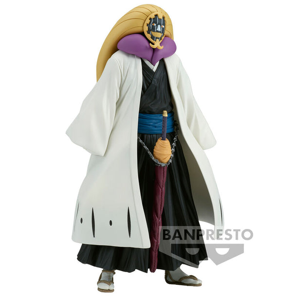 Figurine Mayuri Kurotsuchi 16cm de face avec détails précis et couleurs vives