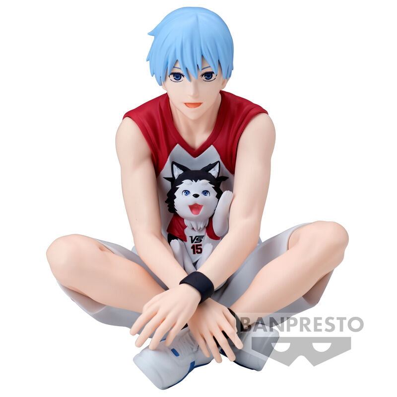 Figurine Kuroko Tetsuya en tenue de basketball du film Last Game, vue de face