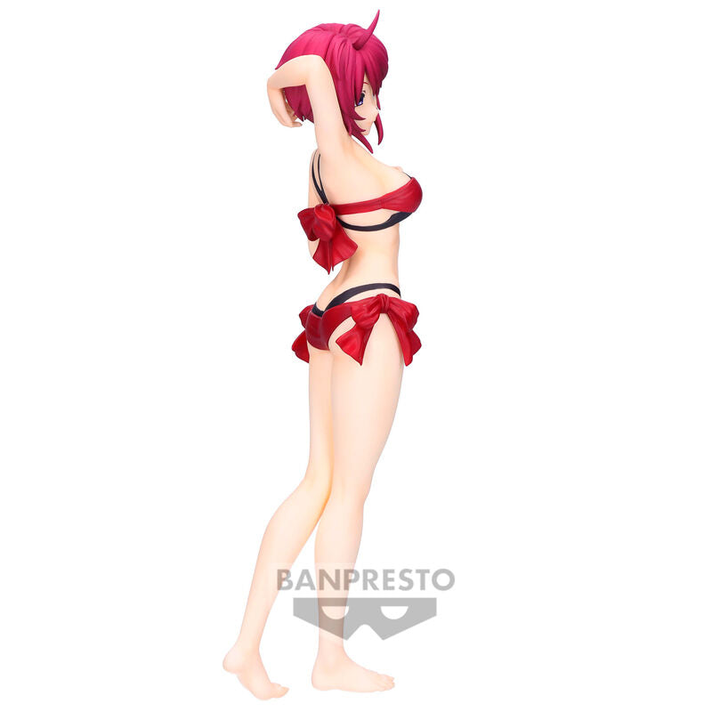 Profil latéral de la figurine Lunamaria Hawke montrant les finitions et couleurs éclatantes
