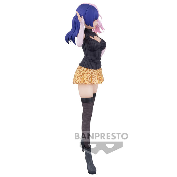 Profil gauche de la figurine BANPRESTO Nagomi mettant en valeur les textures 2.5D