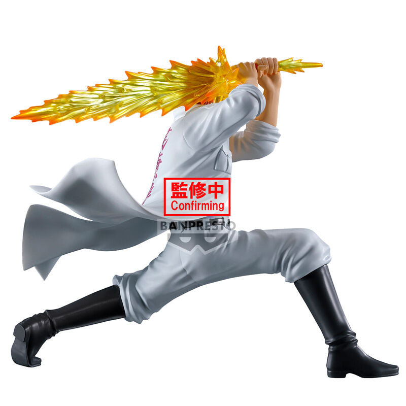 Vue latérale de la figurine Kazuma Kuwabara 14cm BANPRESTO avec posture dynamique