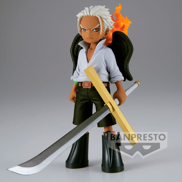 Profil gauche de la figurine S-Hawk de 12 cm par BANPRESTO