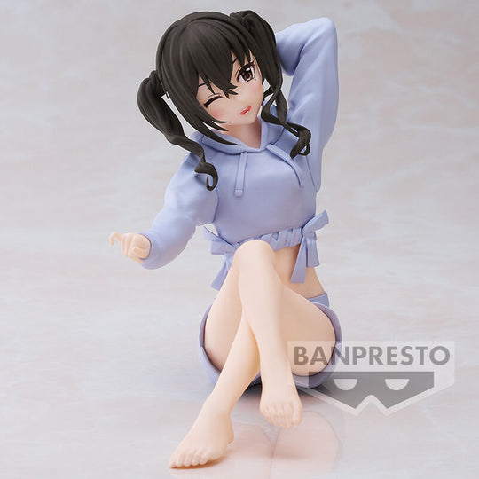 Vue arrière de la figurine Idolmaster Akira Suunazuka mettant en valeur la coiffure et les vêtements