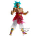 Profil latéral de la figurine Dragon Ball Z Broly Crearise Super Saiyan 17cm