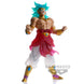 Profil latéral de la figurine Dragon Ball Z Broly Crearise Super Saiyan 17cm
