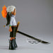Détail du visage expressif de la figurine S-Hawk One Piece Grandline