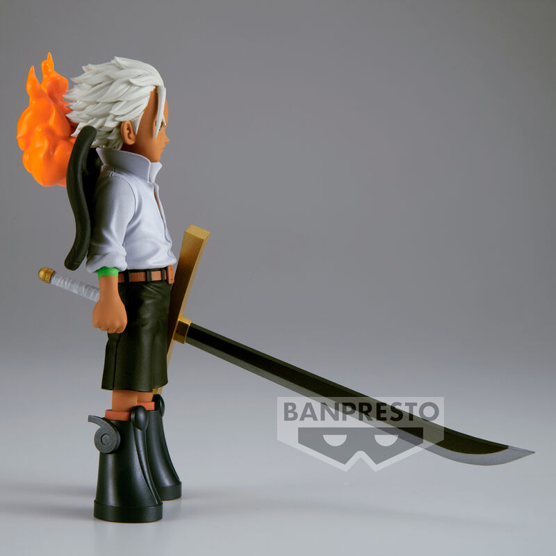 Détail du visage expressif de la figurine S-Hawk One Piece Grandline