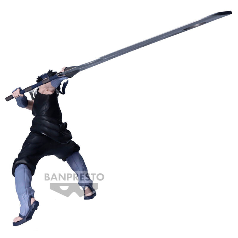 Détail de l'épée tenue par la figurine Momochi Zabuza de 13 cm BANPRESTO