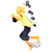 Vue arrière de la figurine Naruto Uzumaki mettant en avant la qualité des finitions BANPRESTO