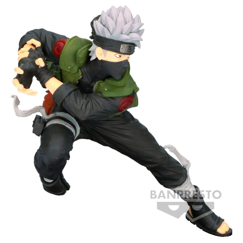 Emballage original de la figurine Banpresto Hatake Kakashi Naruto Shippuden 13 cm