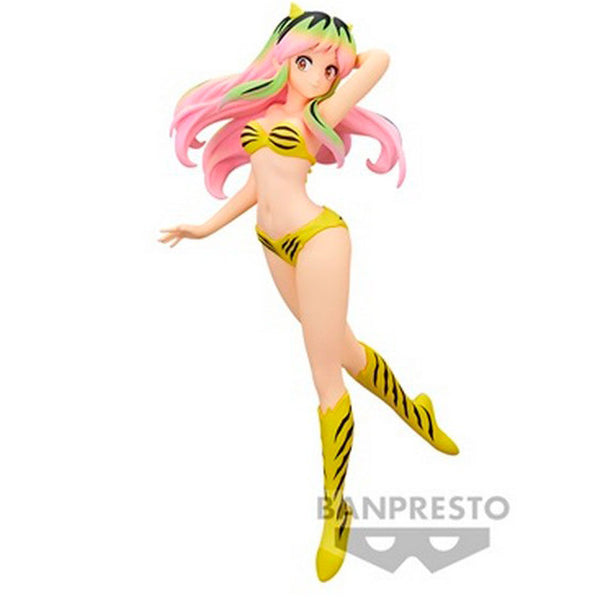 Figurine Lum ver.B Glitter & Glamours de 22cm par BANPRESTO, représentant le personnage emblématique d'Urusei Yatsura avec une finition brillante et détaillée.