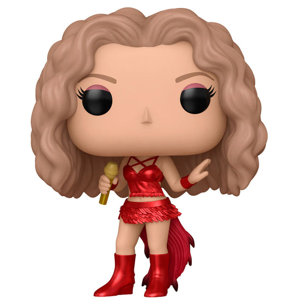 Figurine Funko POP Shakira Super Bowl en vinyle de 9 cm dans sa boîte cadeau officielle