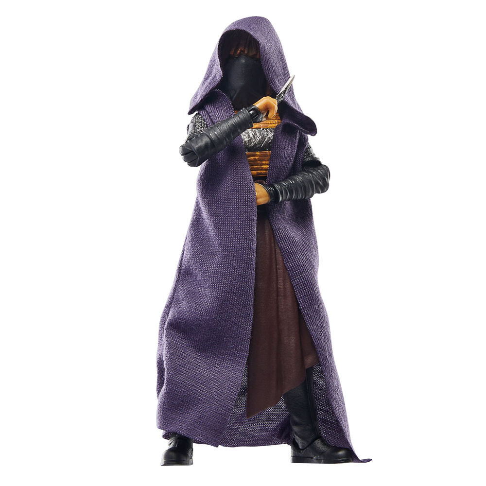 Accessoires inclus avec la figurine Star Wars The Acolyte Mae Assassin
