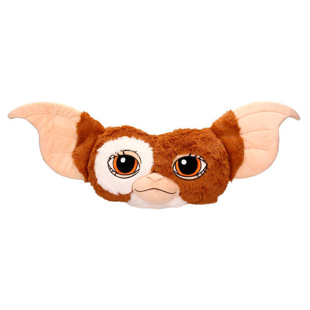 Coussin Gremlins Gizmo 14 cm en peluche douce SD TOYS, vue de face sur fond blanc.