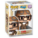 Figurine Funko POP Carl du film Disney Pixar UP en vinyle, vue de face avec boîte cadeau