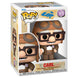 Figurine Funko POP Carl du film Disney Pixar UP en vinyle, vue de face avec boîte cadeau