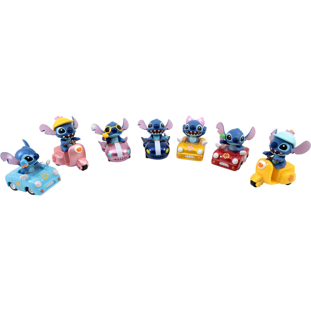 Figurine Disney Stitch assortie vue de face avec détails colorés et expression joyeuse