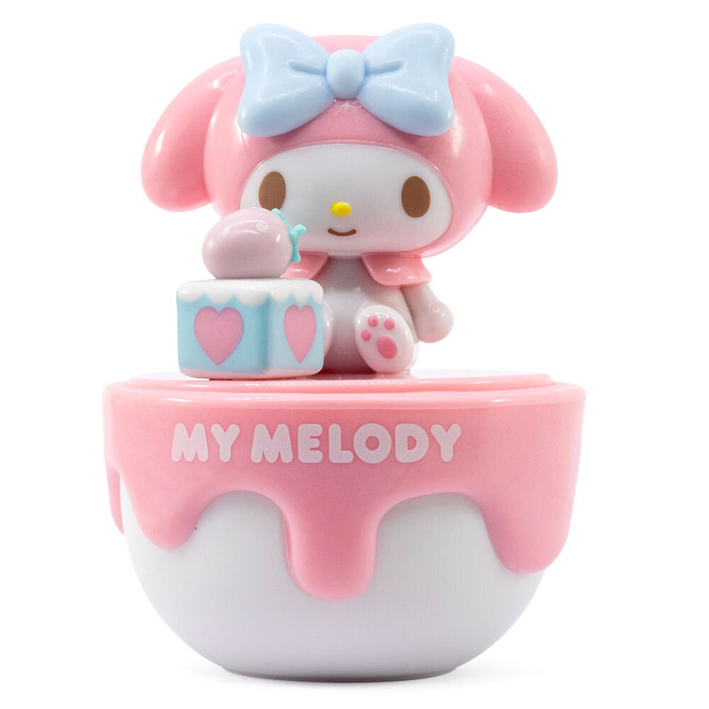 Zoom sur le visage de la figurine Hello Kitty édition anniversaire 50 ans