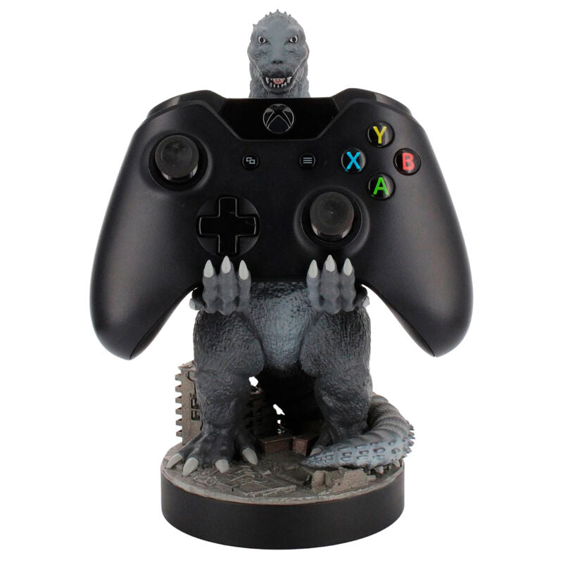 Présentation complète des dimensions compactes de 21cm du support Godzilla City Destroyer