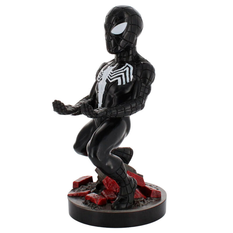 Support Marvel Symbiote Spider-Man tenant une manette Xbox Series S/X