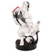 Support Marvel Anti-Venom en usage, tenant une manette et un câble de charge branché (câble non inclus).